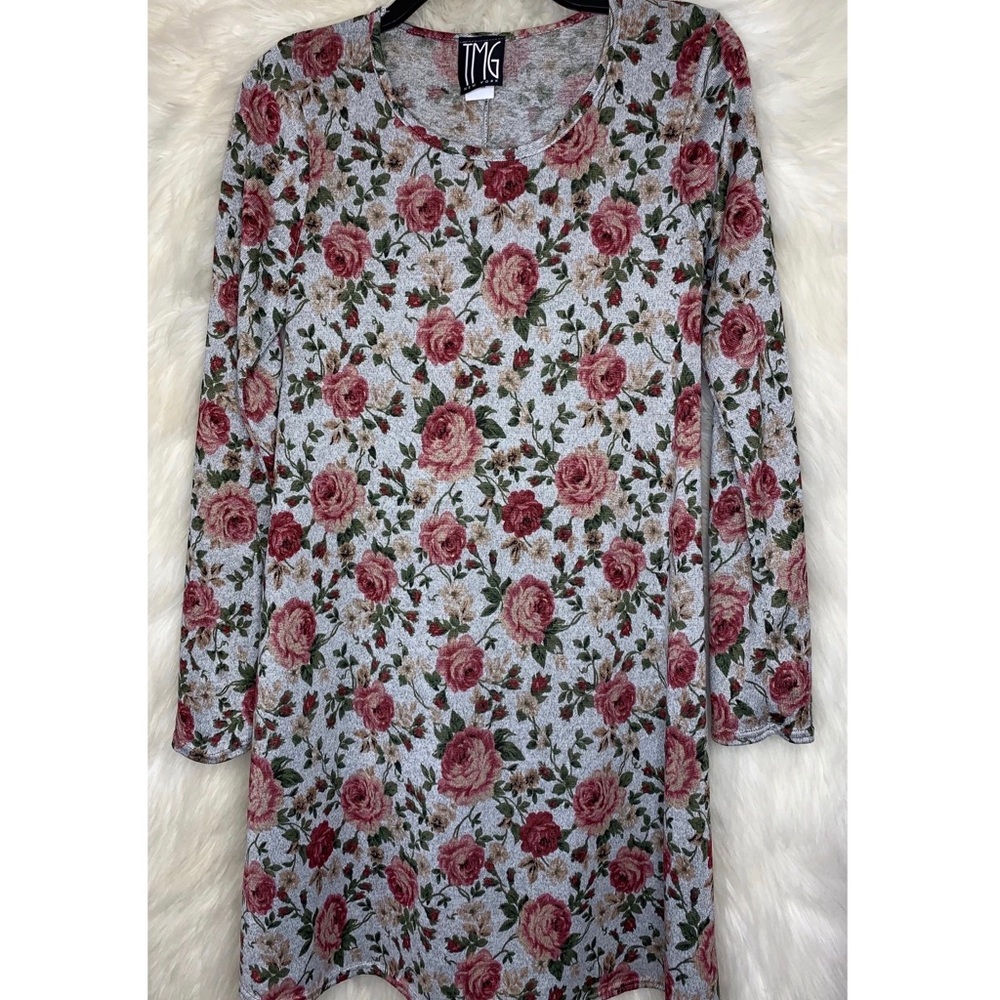 Pink Floral Dress